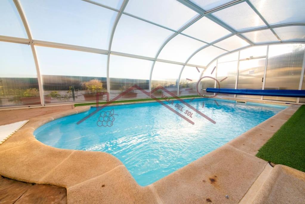 Villa Del Sol - Piscina Climatizada Mentrida Esterno foto